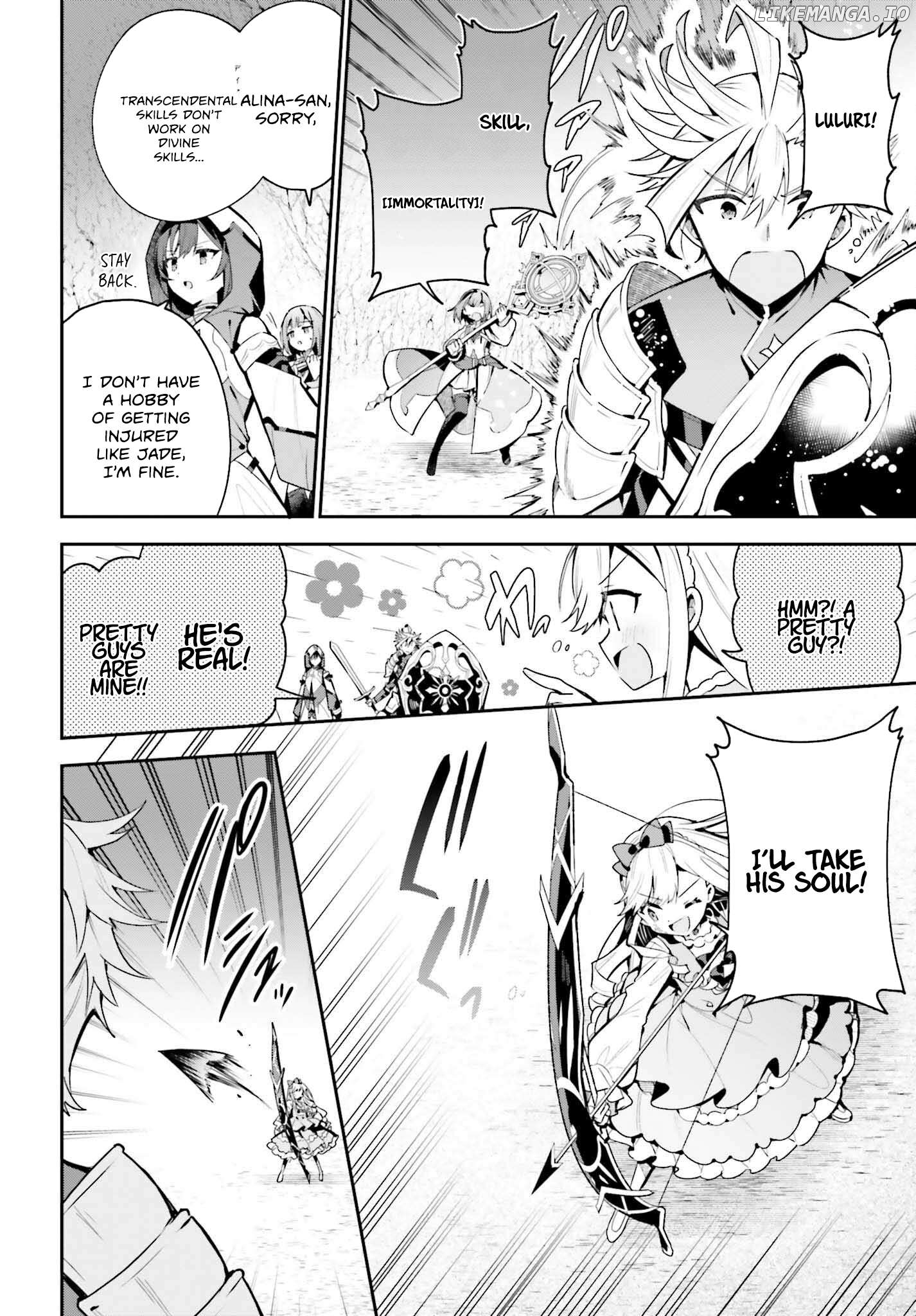 I’m the guild receptionist, but since I don’t want to work overtime, I think I’ll just solo the boss Chapter 35 - page 5